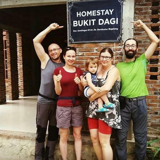 Homestay Bukit Dagi Borobudur Magelang Eksteriør bilde